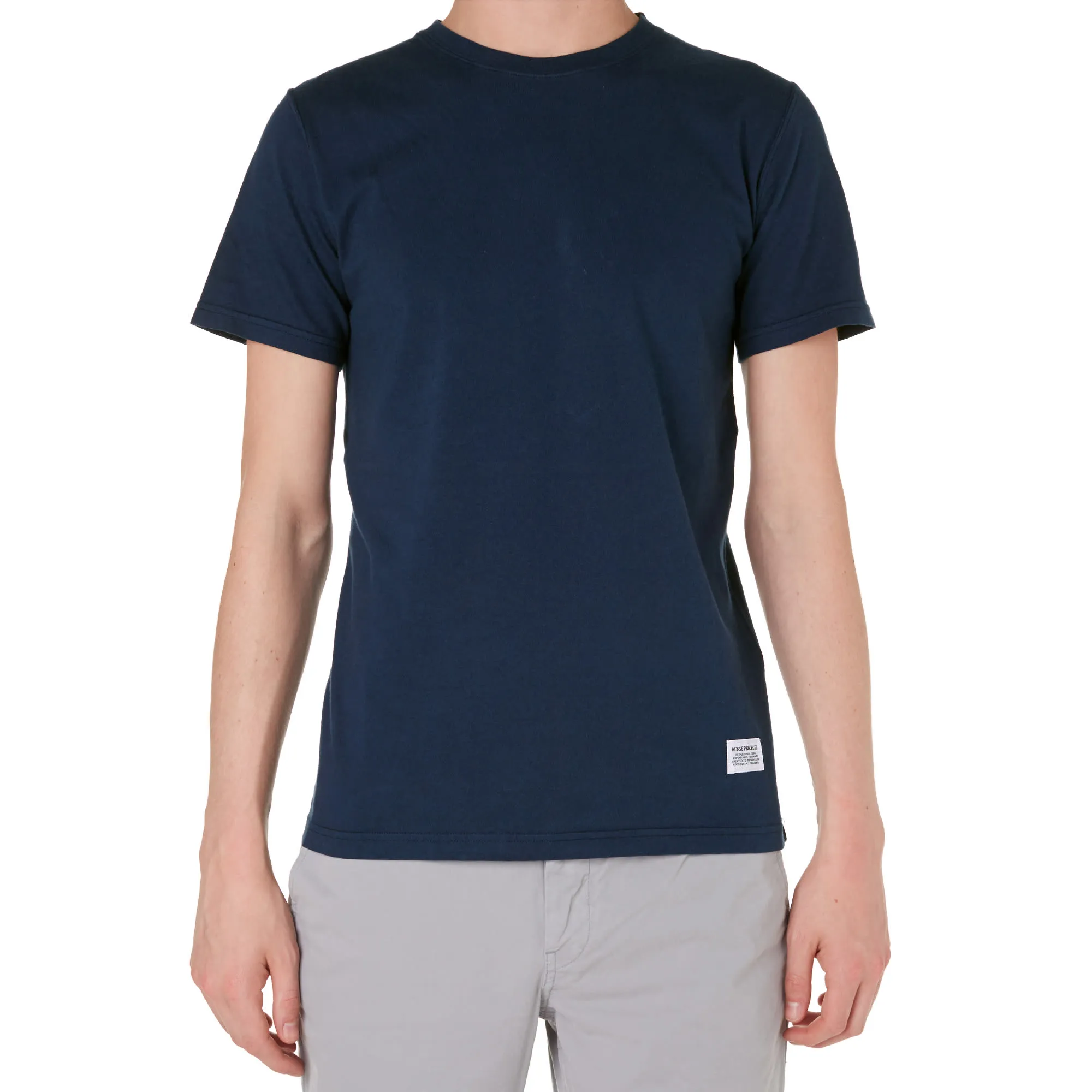 Norse Projects Niels Basic Overdyed Basic TeeNavy