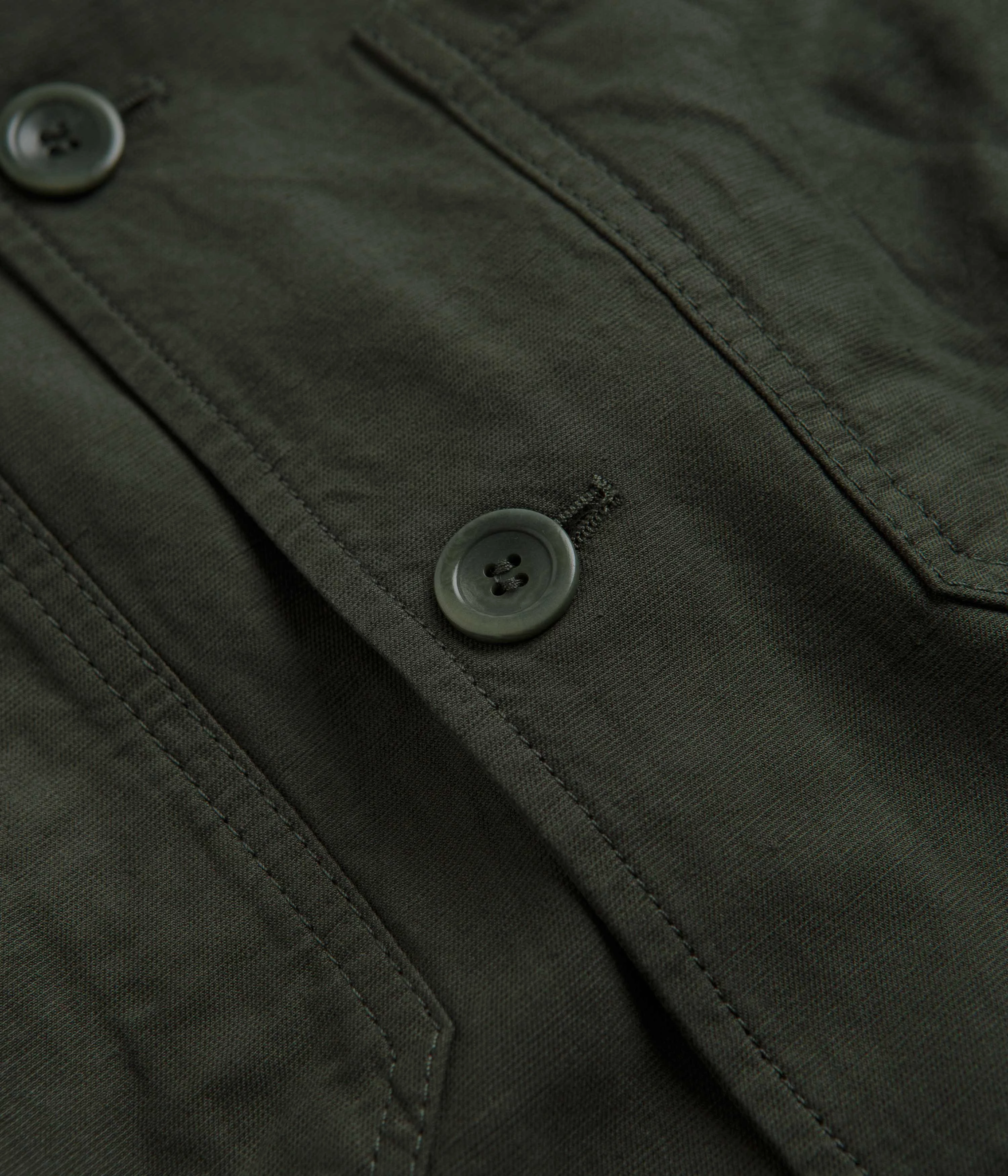 Norse Projects Tyge Cotton Linen Overshirt - Spruce Green