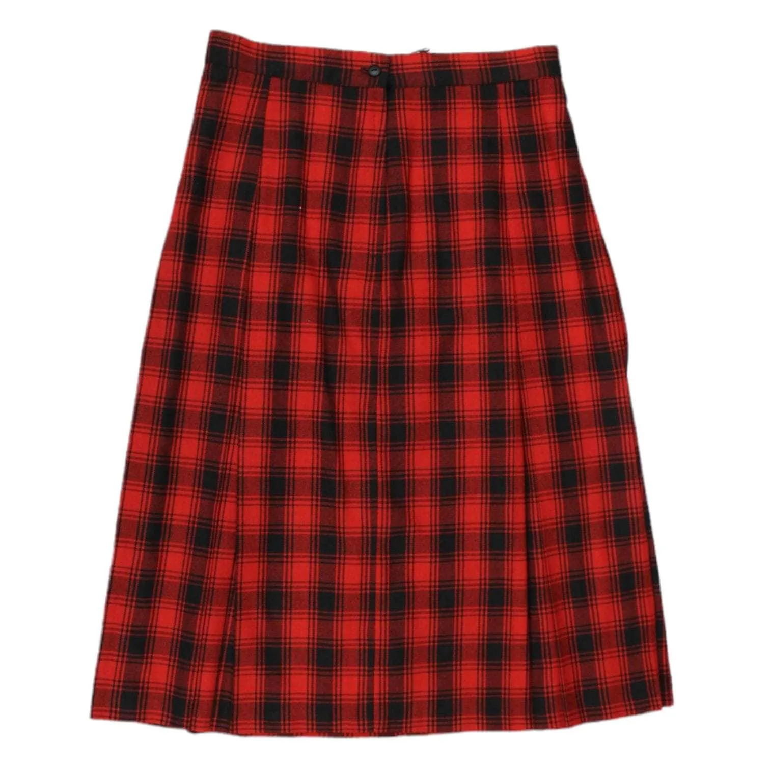 Noto Red Tartan Skirt