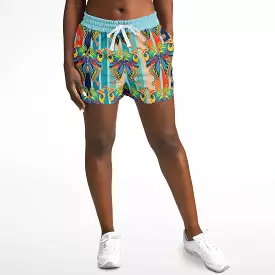 OG San Diego Butterfly Striped Running Shorts