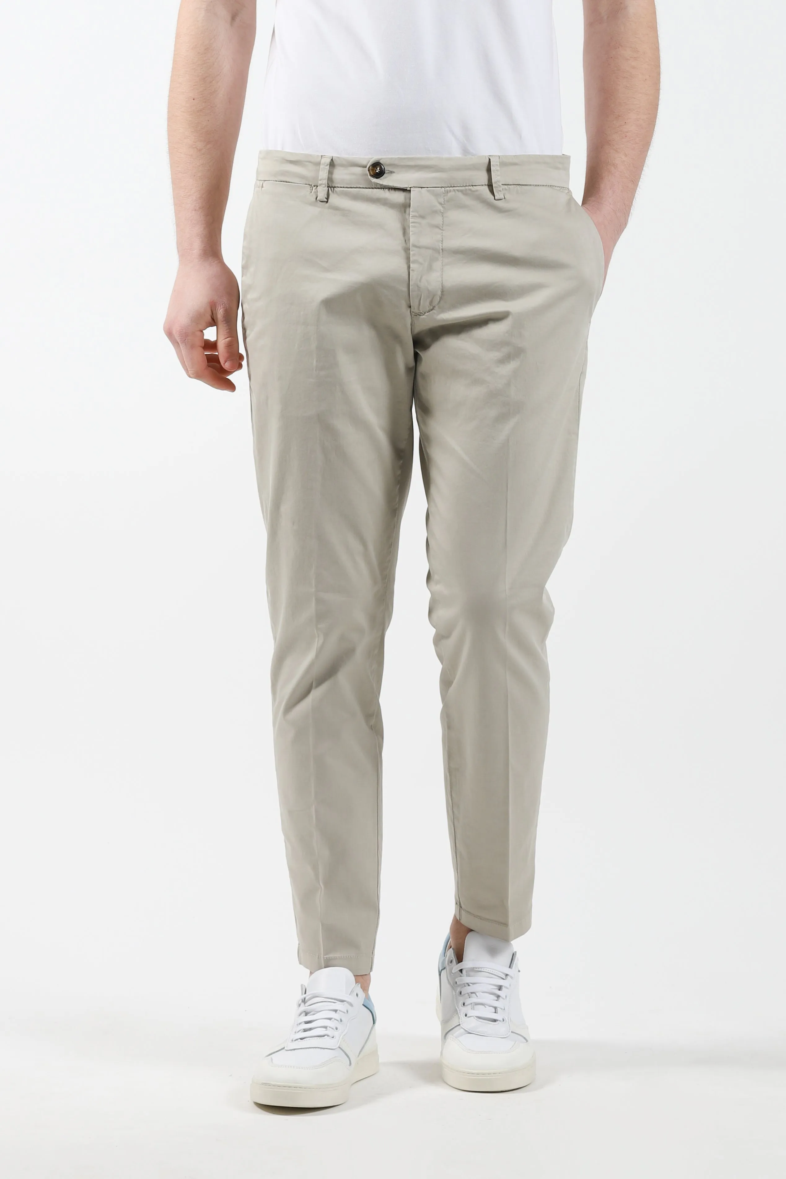 Pantalone chinos tasca America - Sabbia