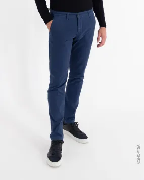 Pantaloni blu indaco