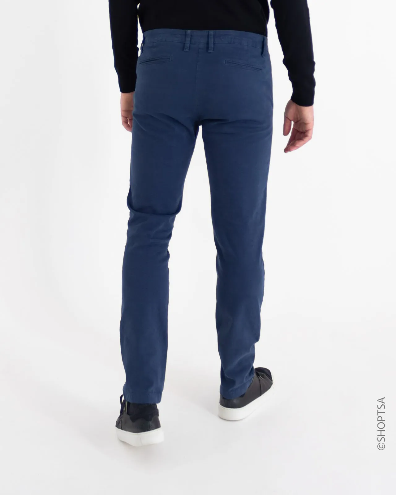 Pantaloni blu indaco