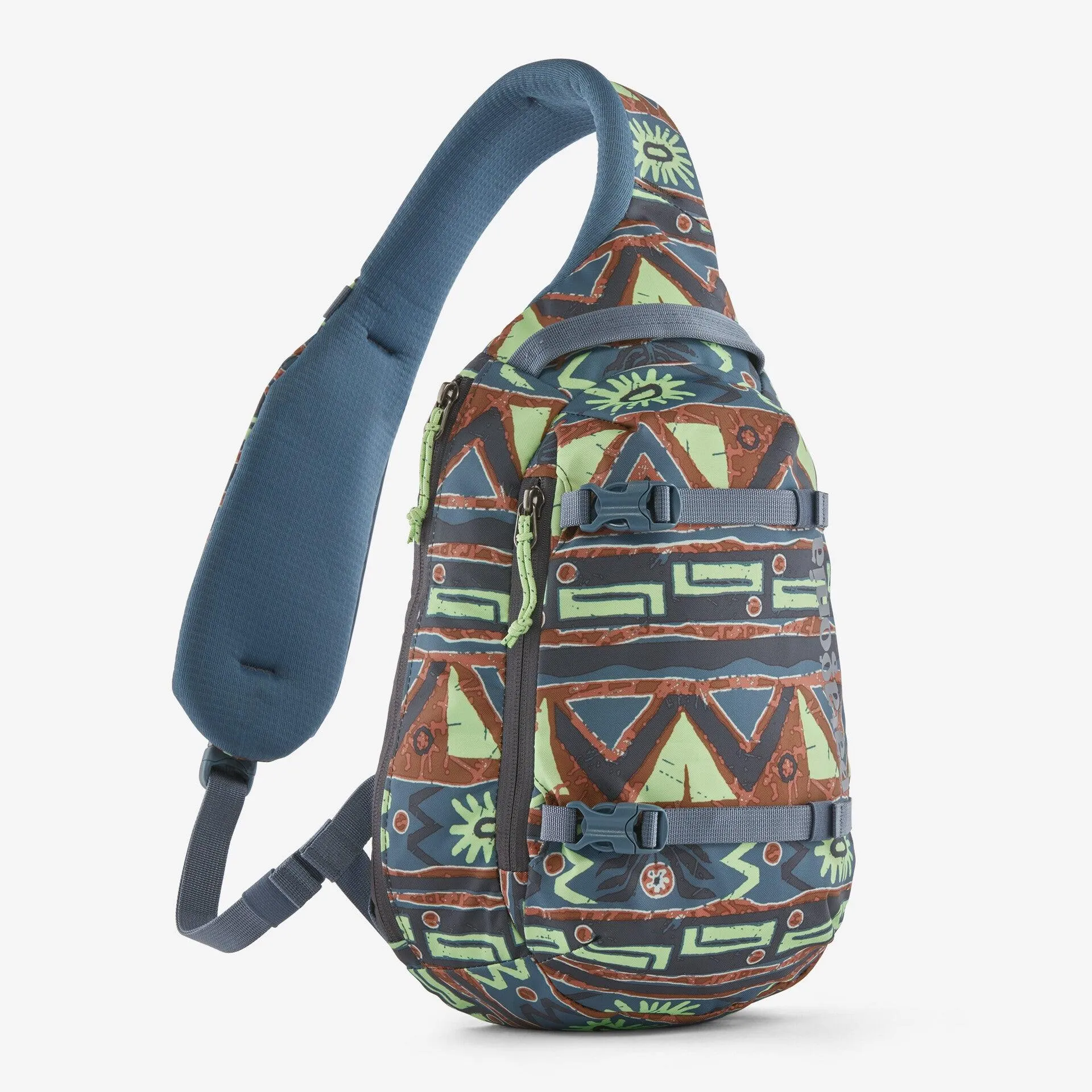 Patagonia Atom Sling Bag 8L High Hopes Geo: Forge Grey