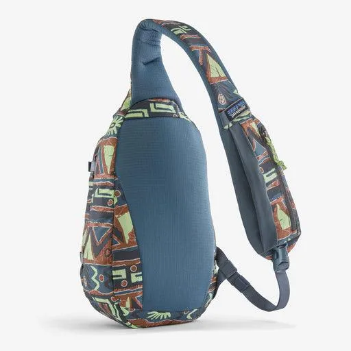 Patagonia Atom Sling Bag 8L High Hopes Geo: Forge Grey