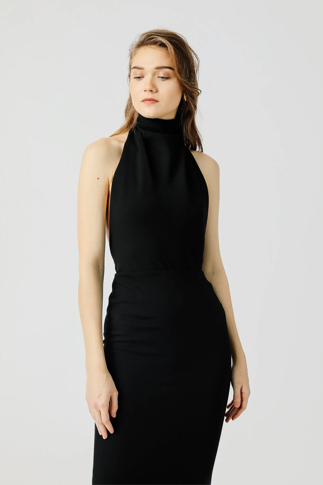 Patricia Backless Midi Dress