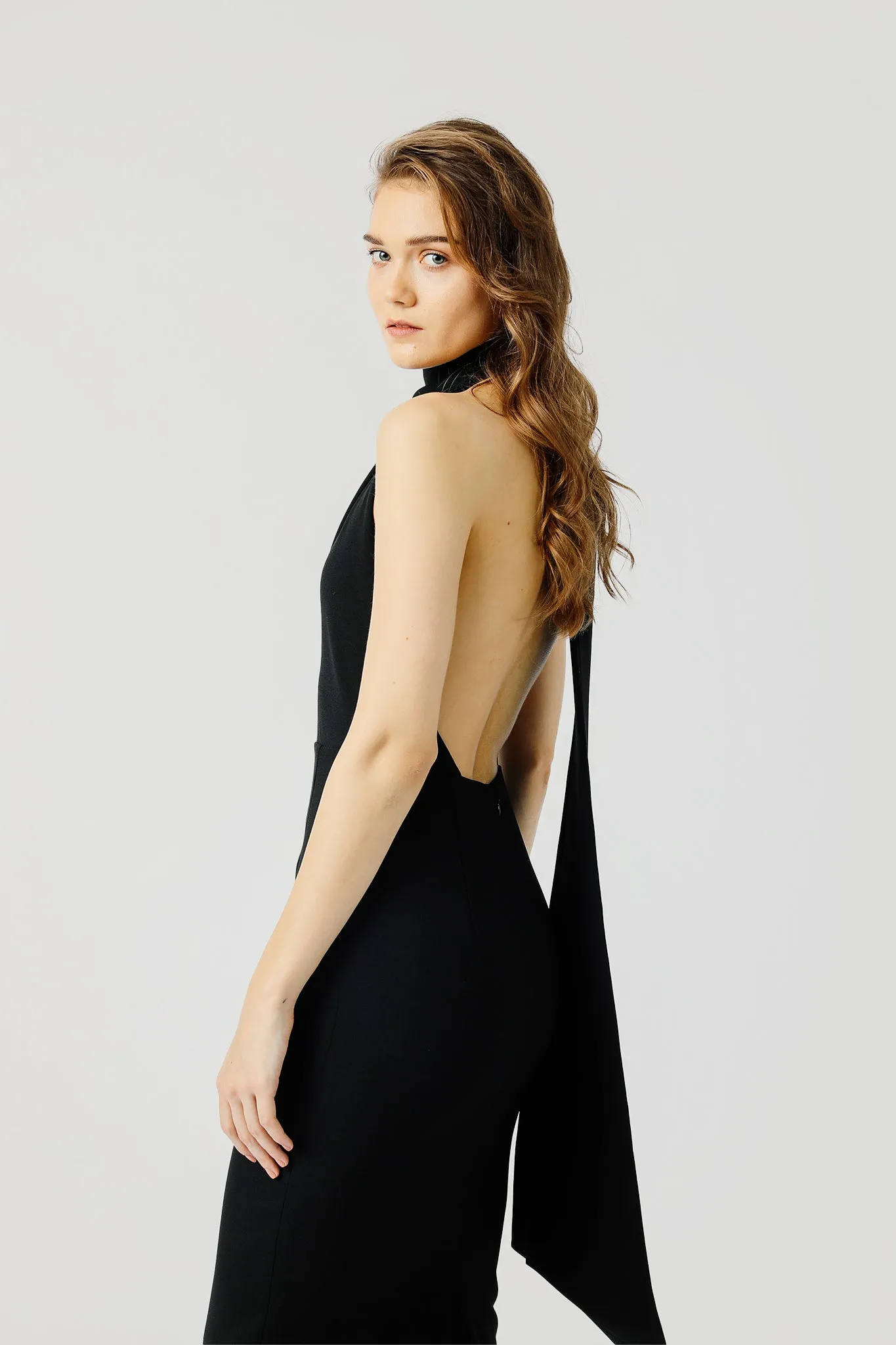 Patricia Backless Midi Dress