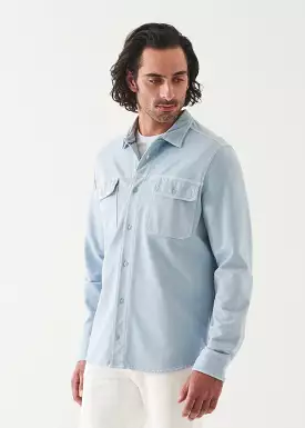 PIMA COTTON FRENCH TERRY OVERSHIRT