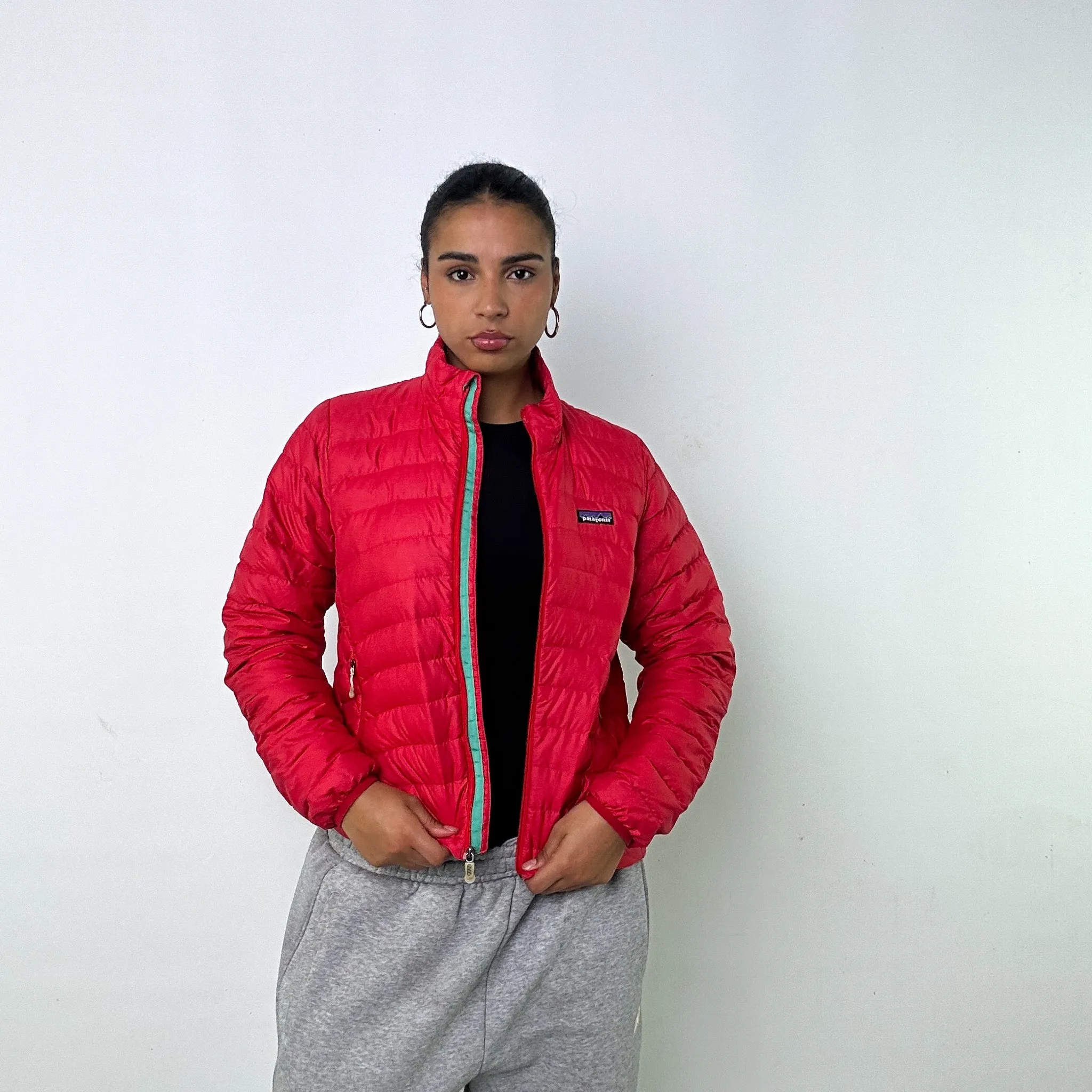 Pink y2ks Patagonia Puffer Jacket Coat (S)