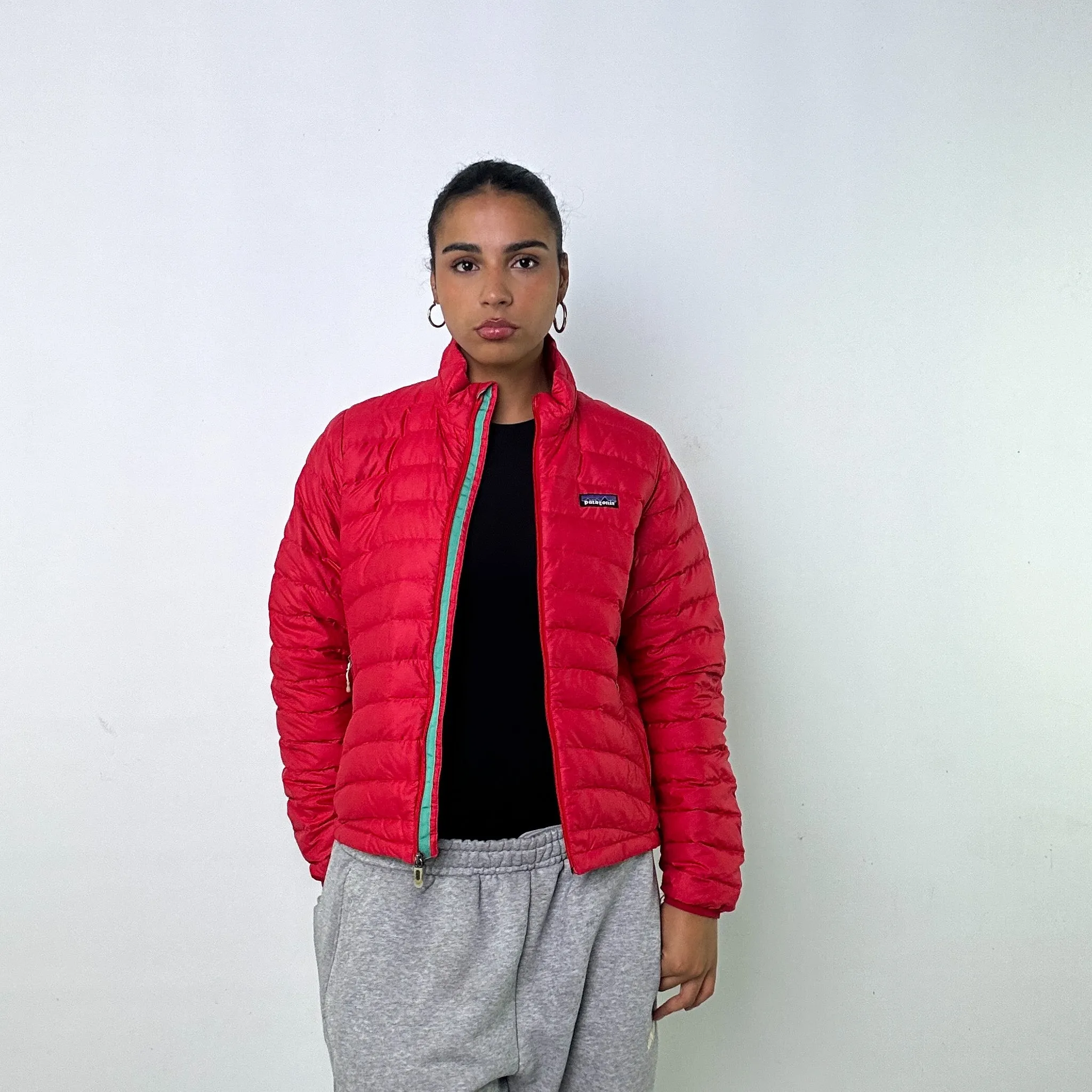 Pink y2ks Patagonia Puffer Jacket Coat (S)