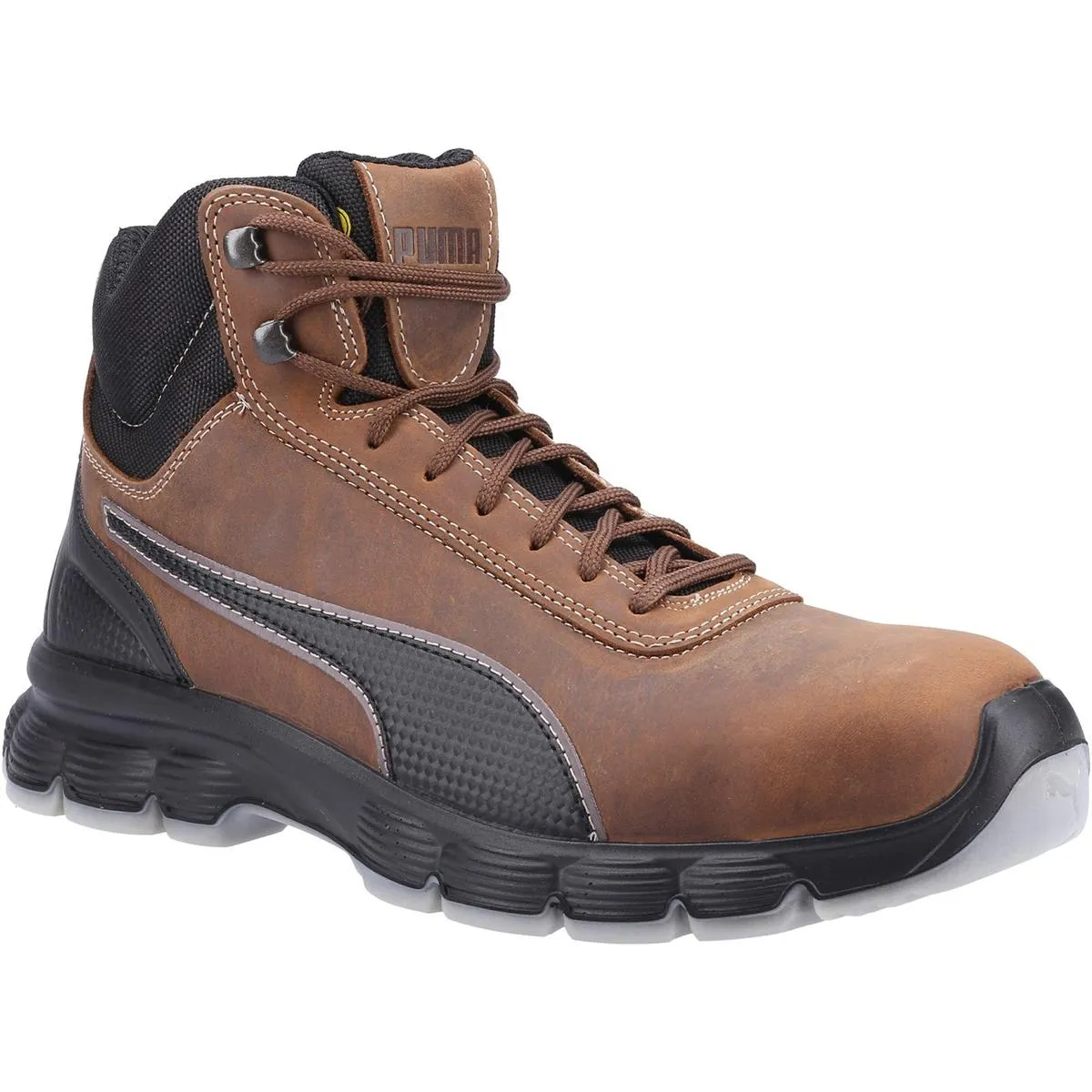 Puma Safety Condor Mid Lace up Safety Boot Brown