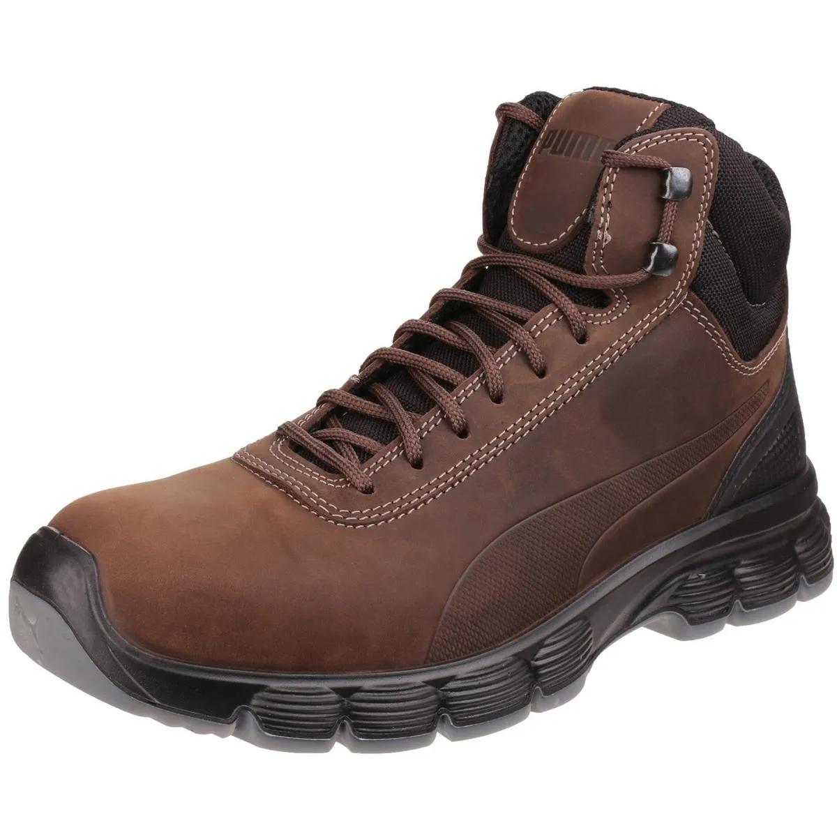 Puma Safety Condor Mid Lace up Safety Boot Brown