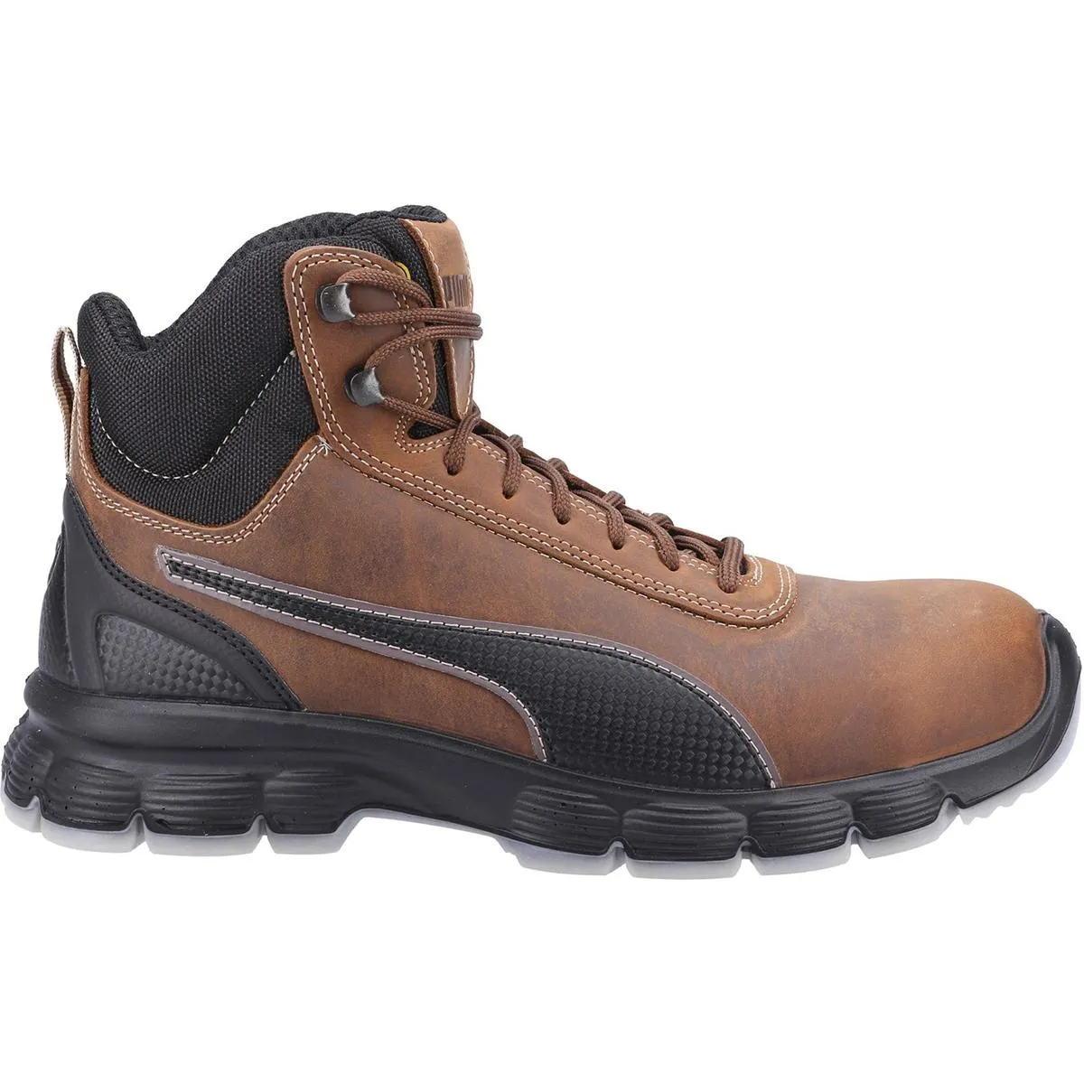 Puma Safety Condor Mid Lace up Safety Boot Brown