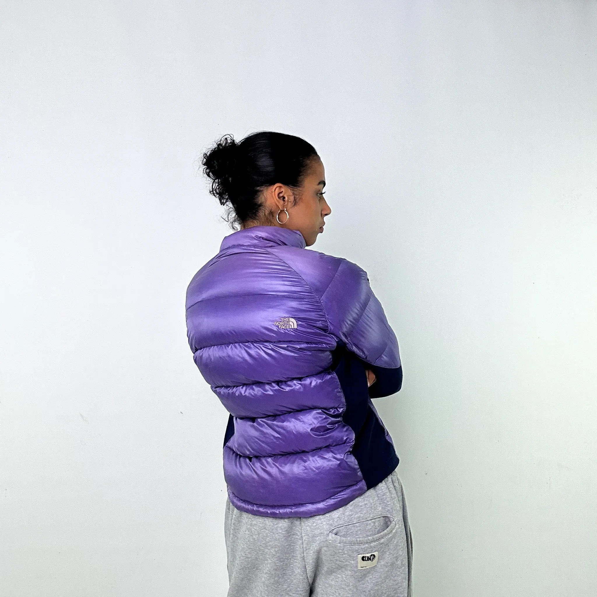 PURPLE Y2KS THE NORTH FACE SUMMIT SERIES PUFFER JACKET COAT (