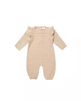 Quincy Mae - Shell Long Sleeve Mira Knit Romper