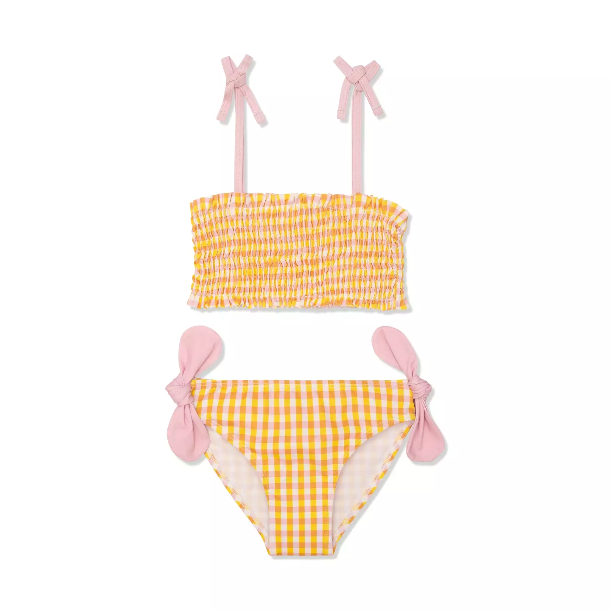 Recycled Polyester Gingham Girl Bikini