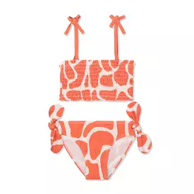 Recycled Polyester Spotted Giraffe Girl Bikini