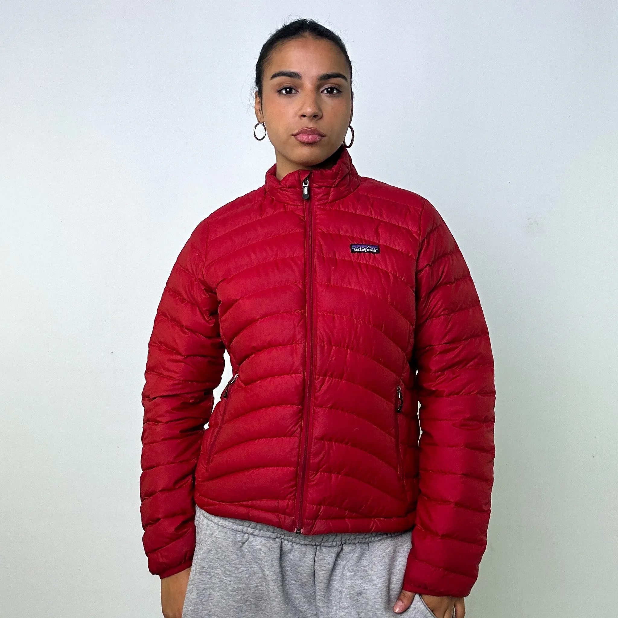 RED 90S PATAGONIA PUFFER JACKET COAT (