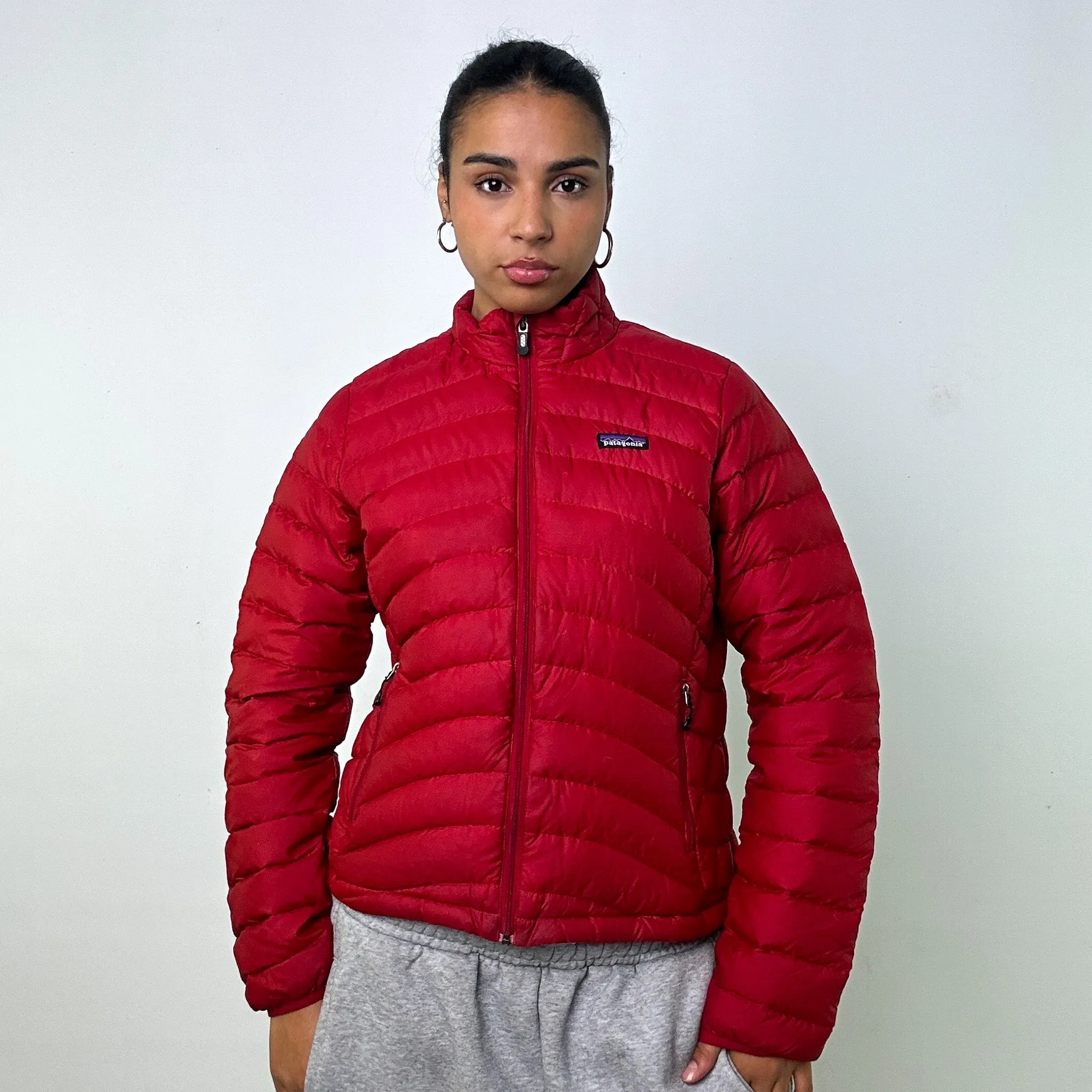 RED 90S PATAGONIA PUFFER JACKET COAT (