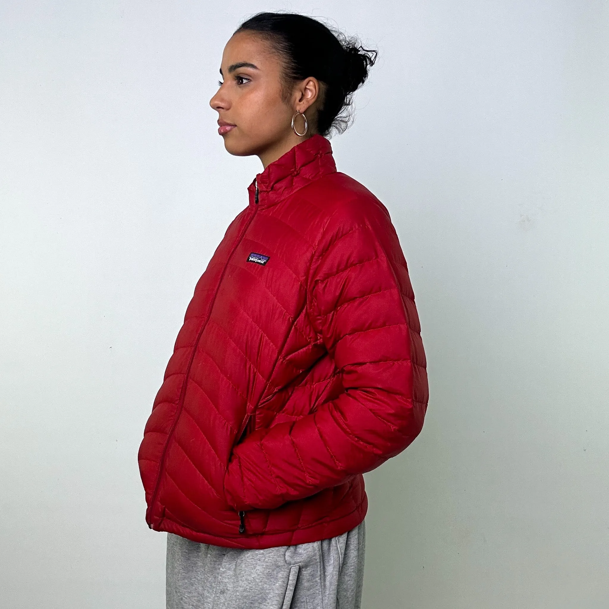 RED 90S PATAGONIA PUFFER JACKET COAT (