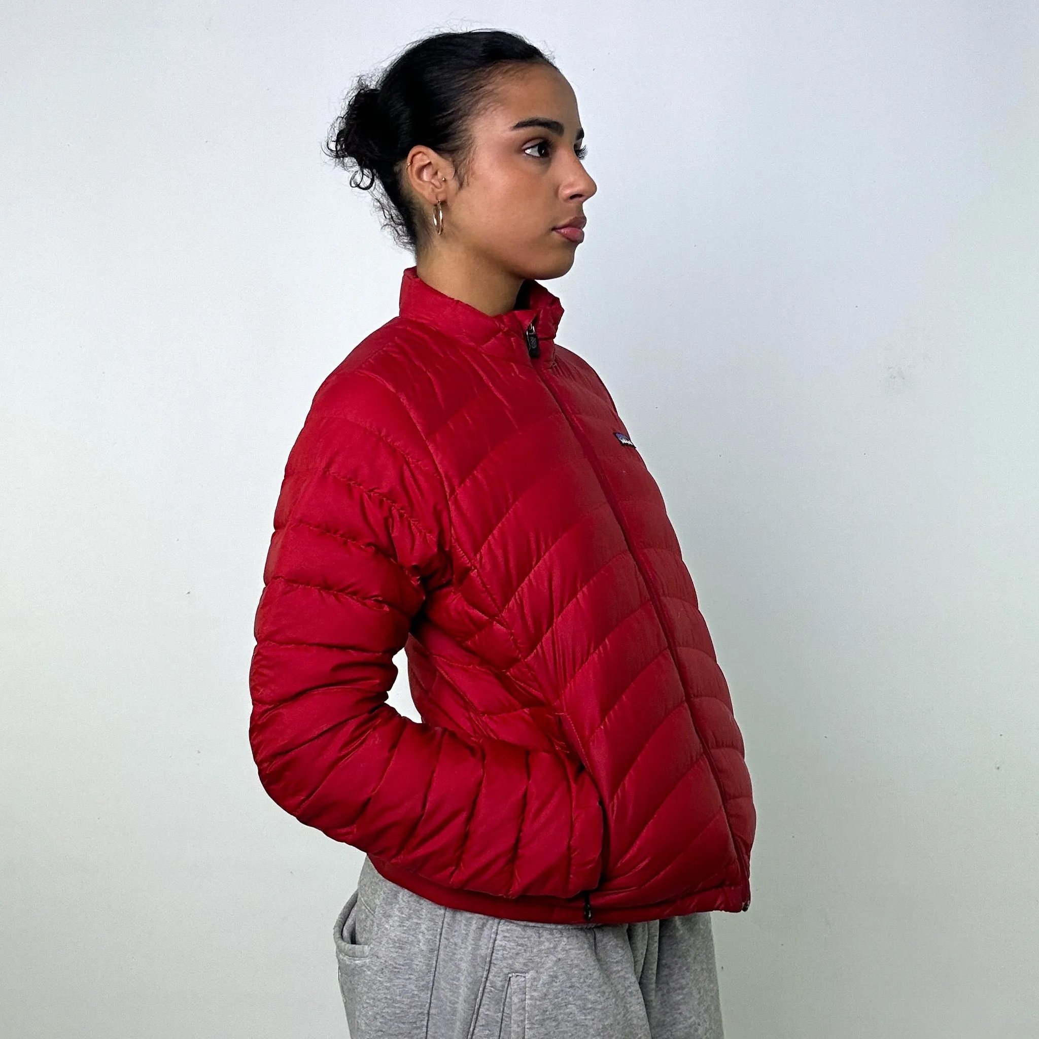 RED 90S PATAGONIA PUFFER JACKET COAT (