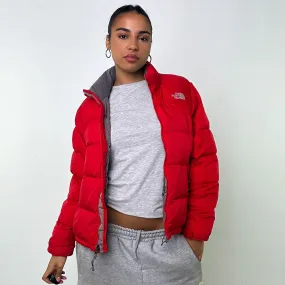 Red y2ks The North Face 700 Series Puffer Jacket Coat (S)