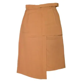 Richard Nicoll Asymmetrical Dusky Pink Skirt