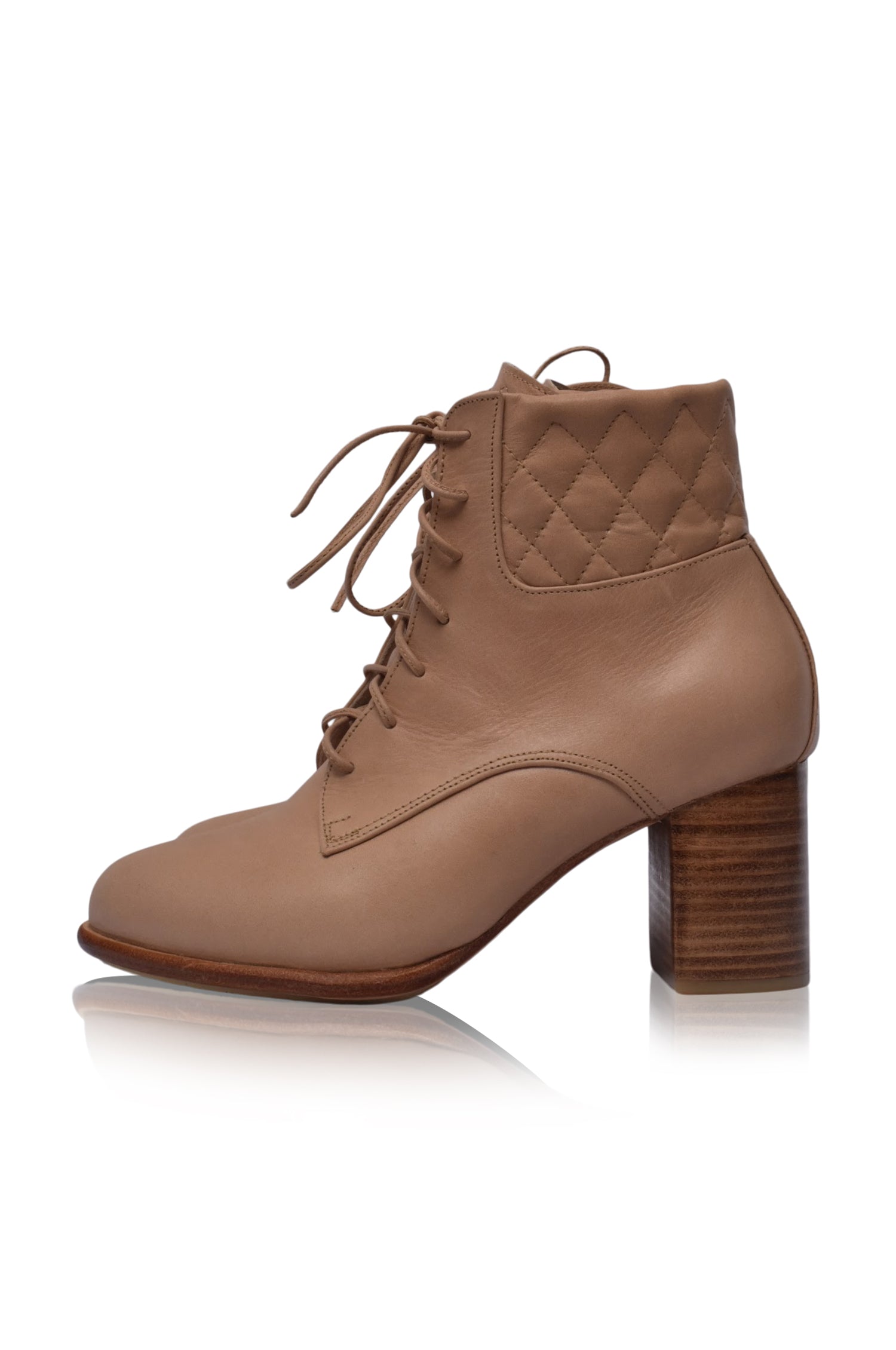 Rising Mara Leather Heel Booties