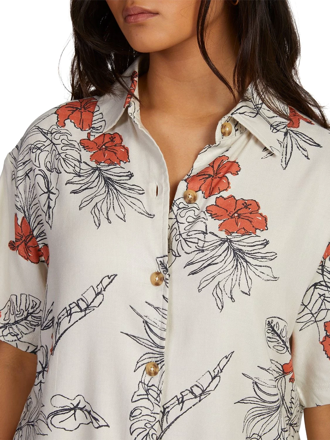 RVCA Ladies Tropicasly Overshirt