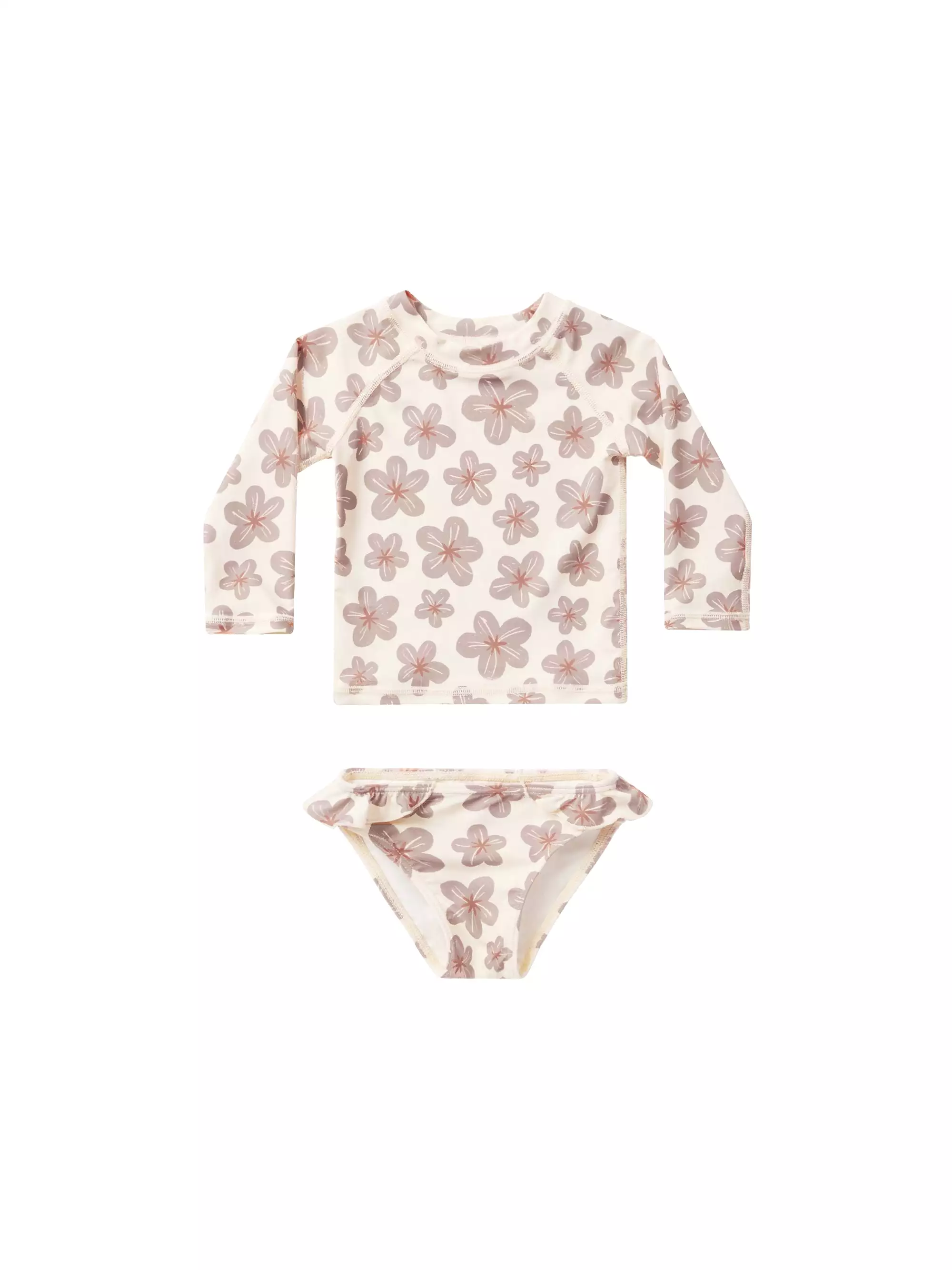 Rylee & Cru - Hibiscus Maryn Rash Guard Set