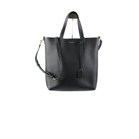 Saint Laurent Black Shopping Tote