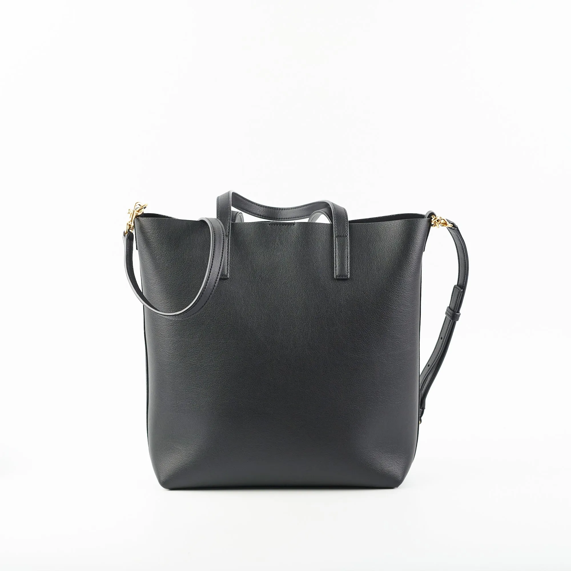 Saint Laurent Black Shopping Tote