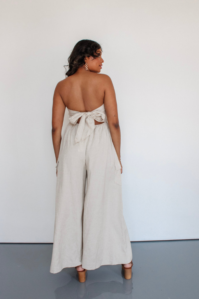 Sand Tropez Strapless Jumpsuit