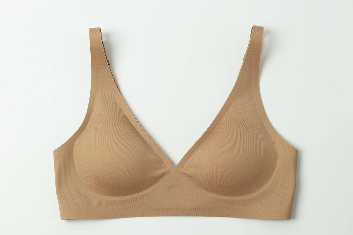 Seamless Beige Bra