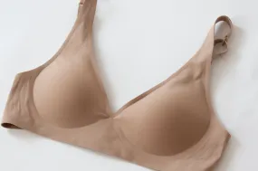 Seamless Beige Bra