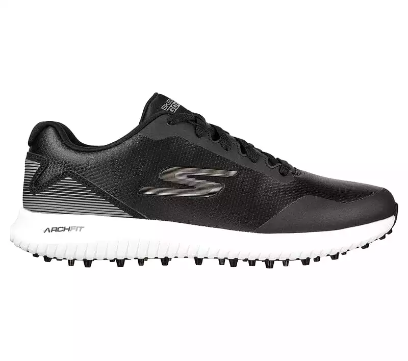 Skechers Arch-Fit Go Golf Max 2 Men's Golf Shoes Black/White 214028