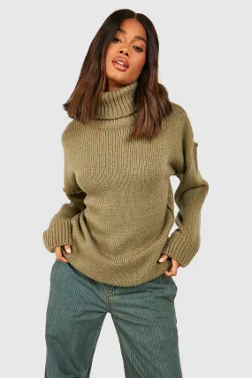 Soft Knit Turtleneck Sweater