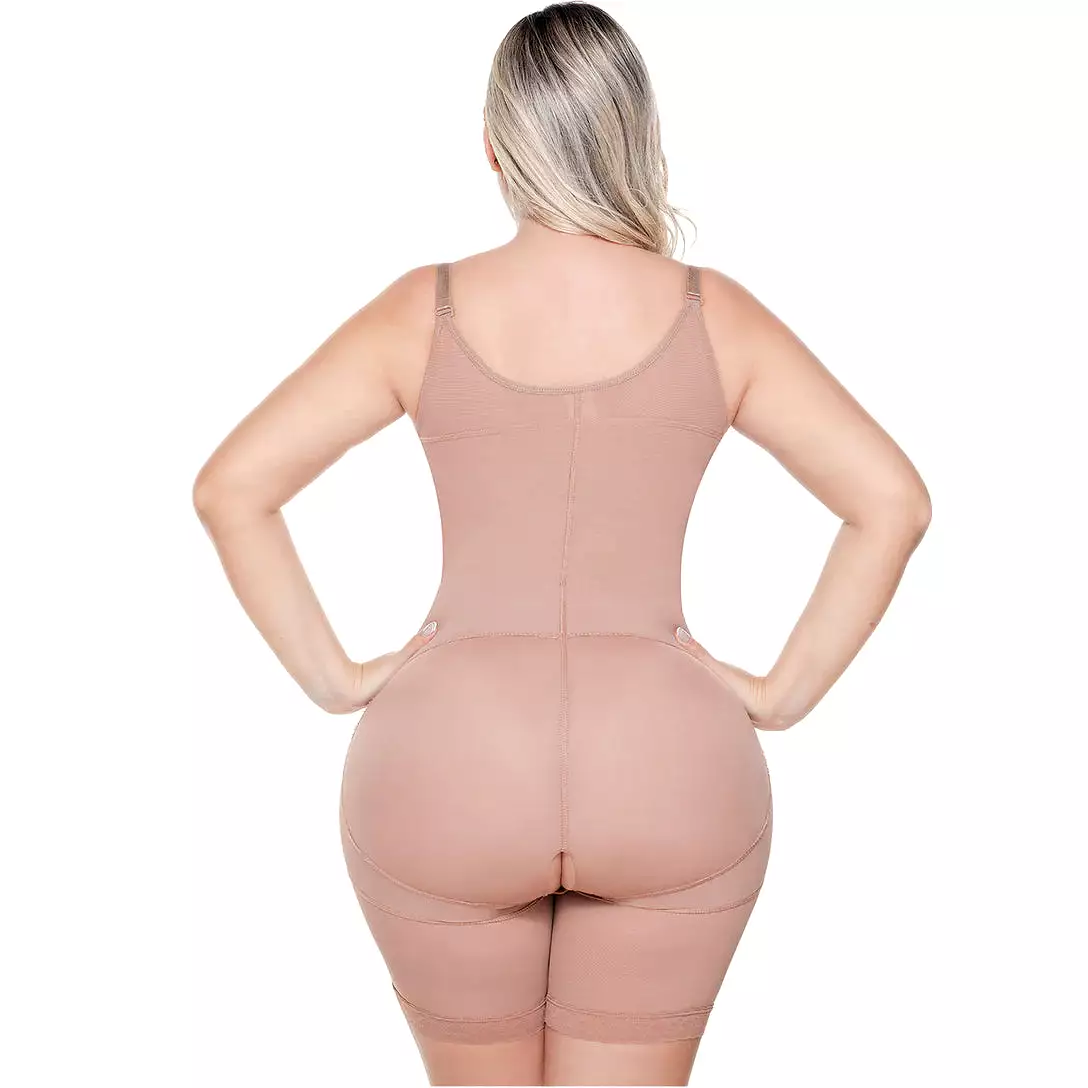 SONRYSE 047BF | Postpartum Post Surgery Compression Garment | Tummy Control Butt Lifter Body Shaper | Daily Use Open Bust Shapew