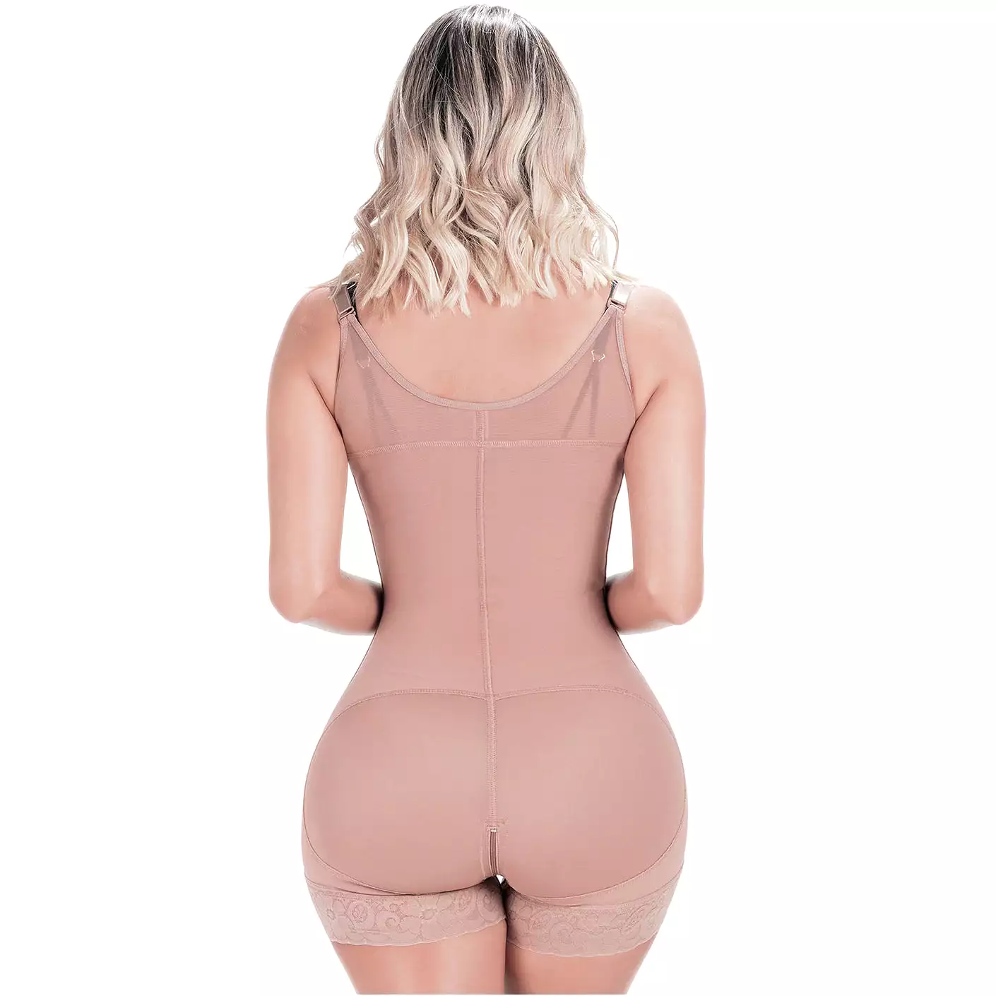 SONRYSE 068BF | FAJAS COLOMBIANAS POSTPARTUM & POST SURGERY TUMMY TUCK LIPO COMPRESSION GARMENT OPEN BUST SHORT SHAPEWEAR BODYSU