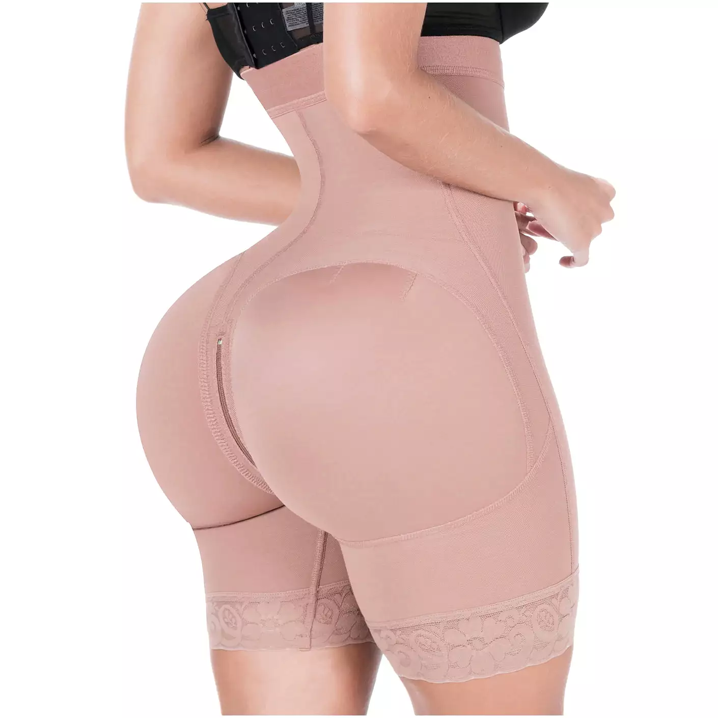 SONRYSE 072BF | FAJAS COLOMBIANAS TUMMY CONTROL BUTT LIFTING SHAPEWEAR SHORTS | DAILY USE | POWERNET