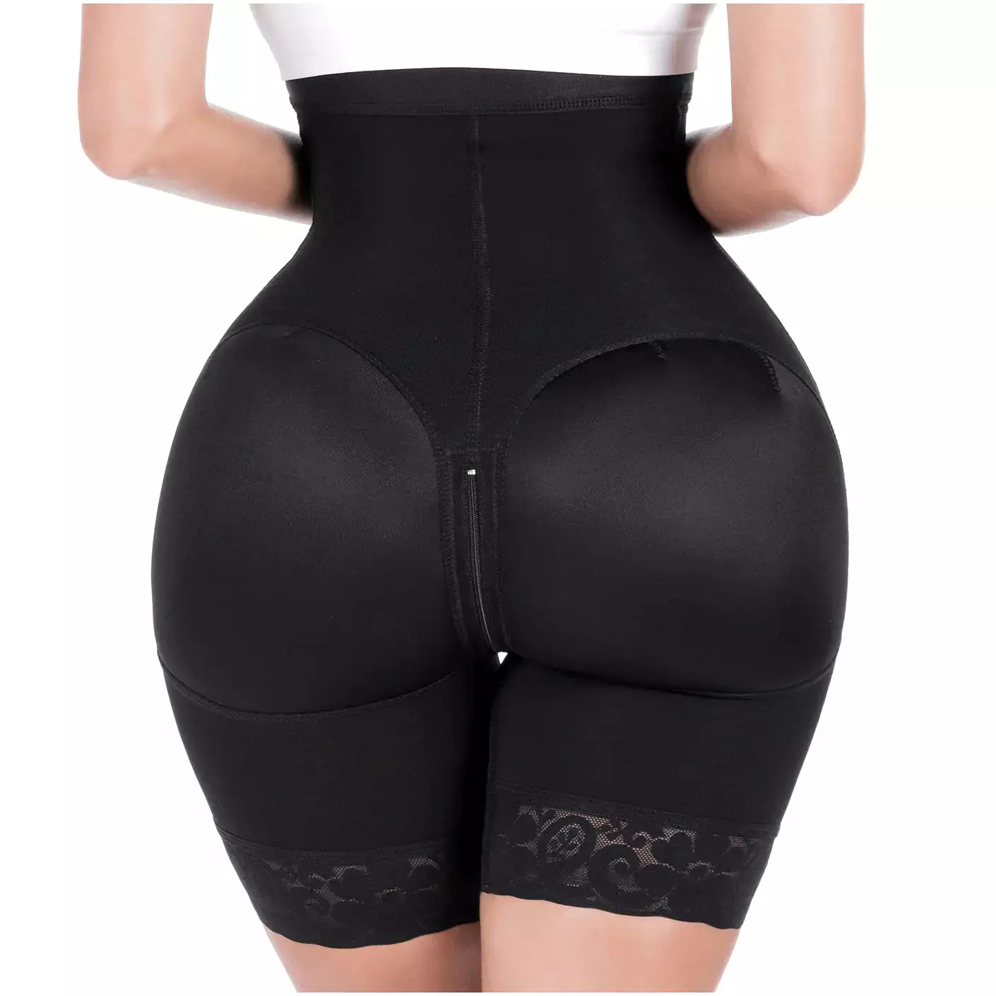 SONRYSE 072BF | FAJAS COLOMBIANAS TUMMY CONTROL BUTT LIFTING SHAPEWEAR SHORTS | DAILY USE | POWERNET