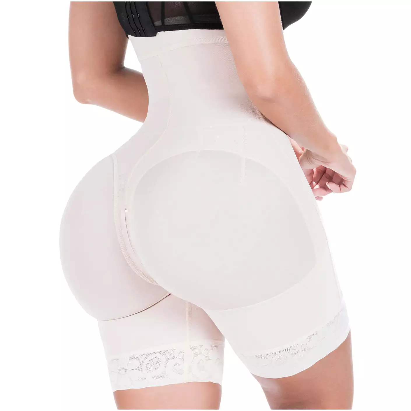 SONRYSE 072BF | FAJAS COLOMBIANAS TUMMY CONTROL BUTT LIFTING SHAPEWEAR SHORTS | DAILY USE | POWERNET