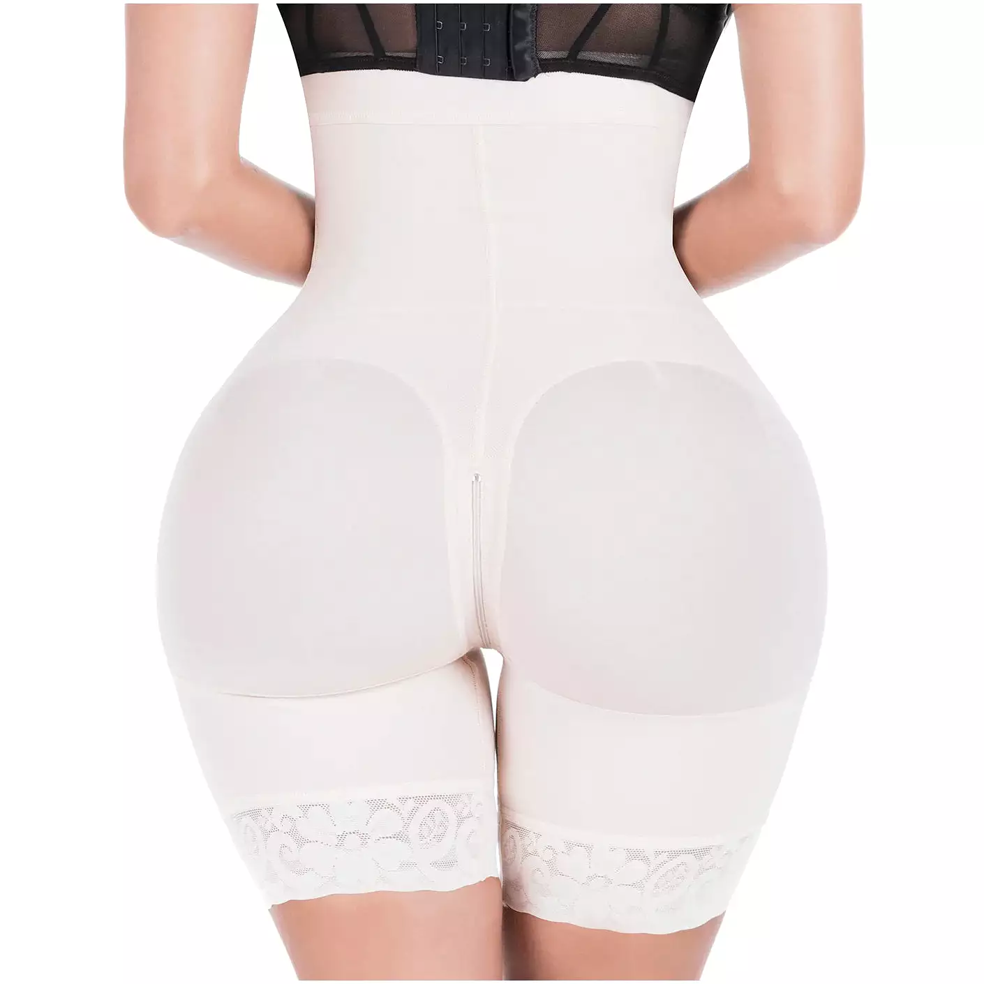 SONRYSE 072BF | FAJAS COLOMBIANAS TUMMY CONTROL BUTT LIFTING SHAPEWEAR SHORTS | DAILY USE | POWERNET