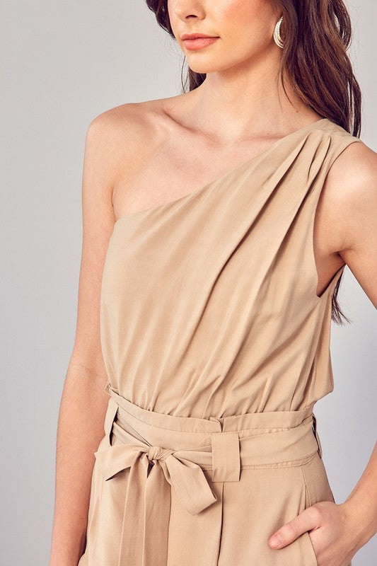 STELLA ONE SHOULDER ROMPER [ONLINE EXCLUSIVE]