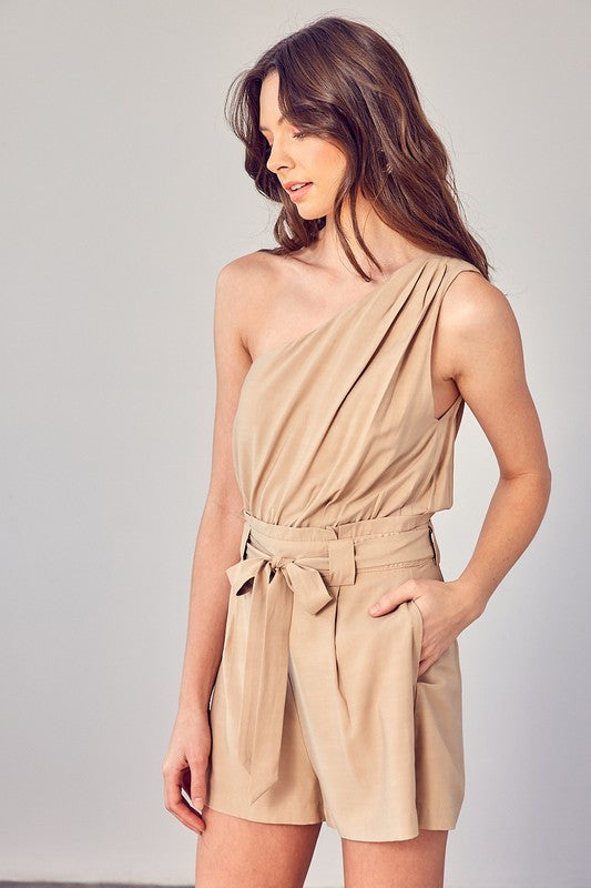 STELLA ONE SHOULDER ROMPER [ONLINE EXCLUSIVE]