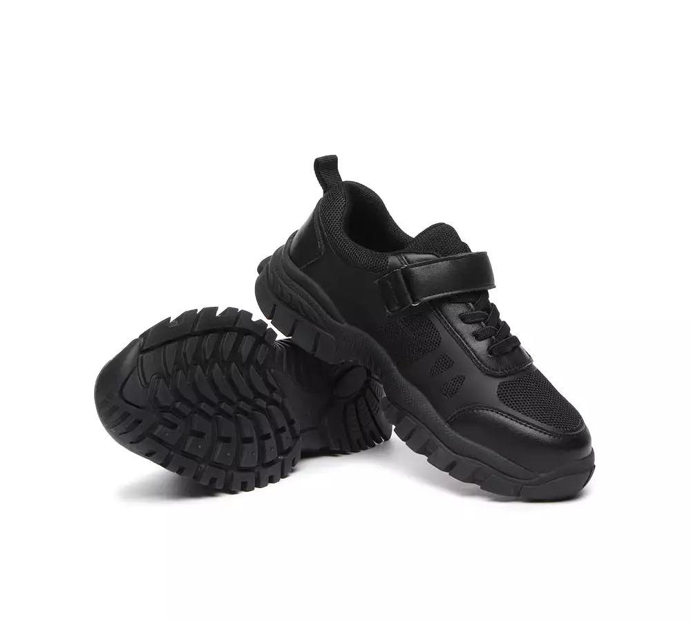 TARRAMARRA Senior Black Leather School Shoes