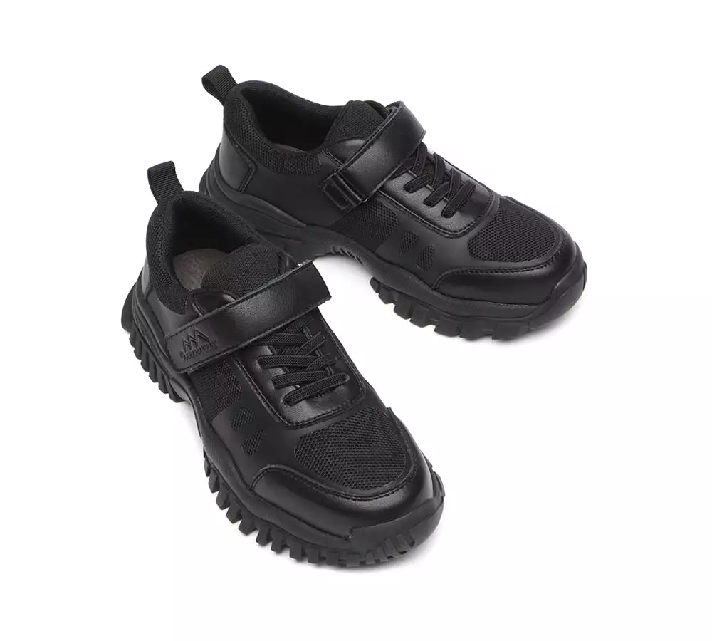 TARRAMARRA Senior Black Leather School Shoes