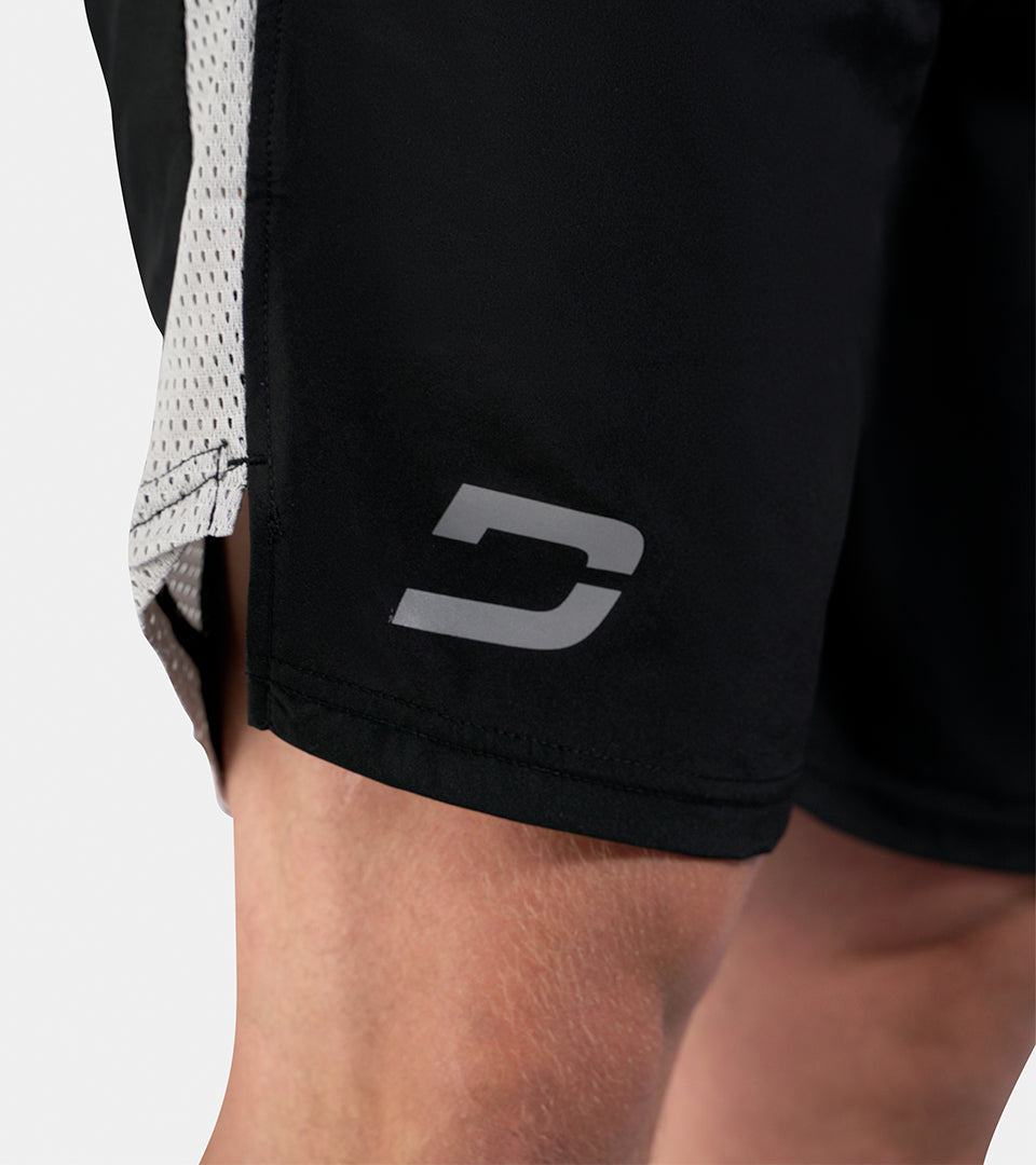 TECH SHORTS - BLACK / GREY