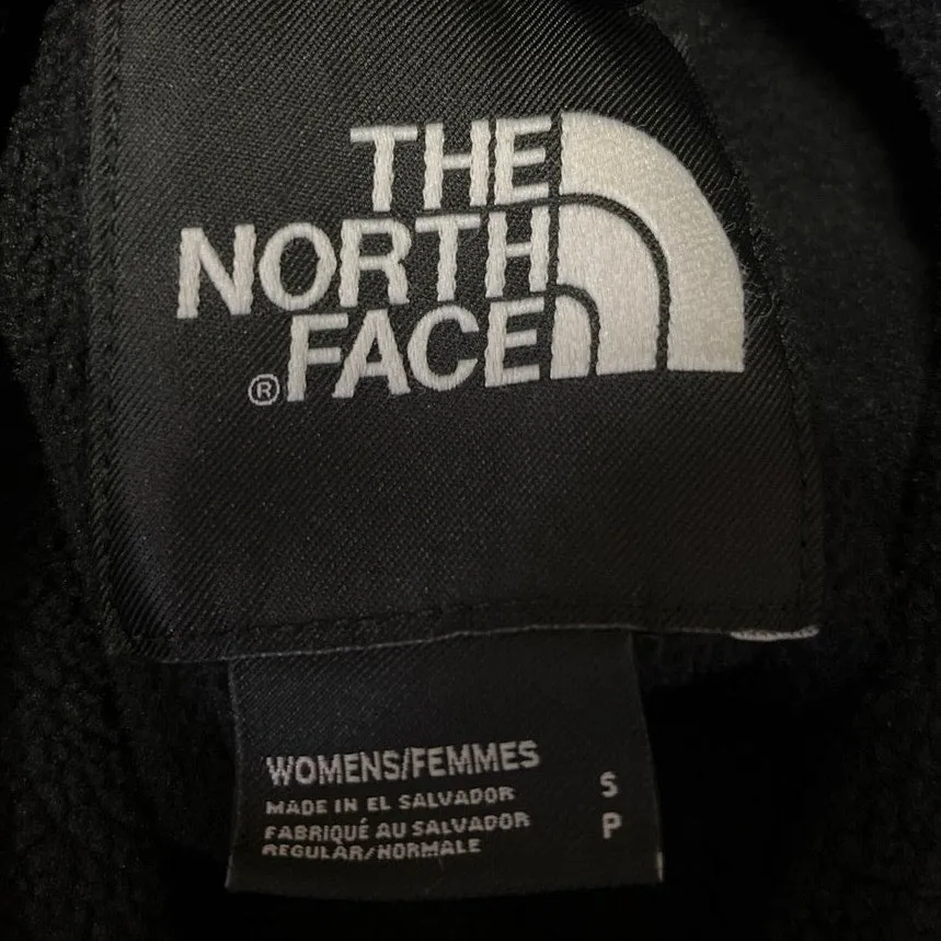 The North Face Denali Black Fleece Full Zip Athletic Windproof Coat Jacket Sz S