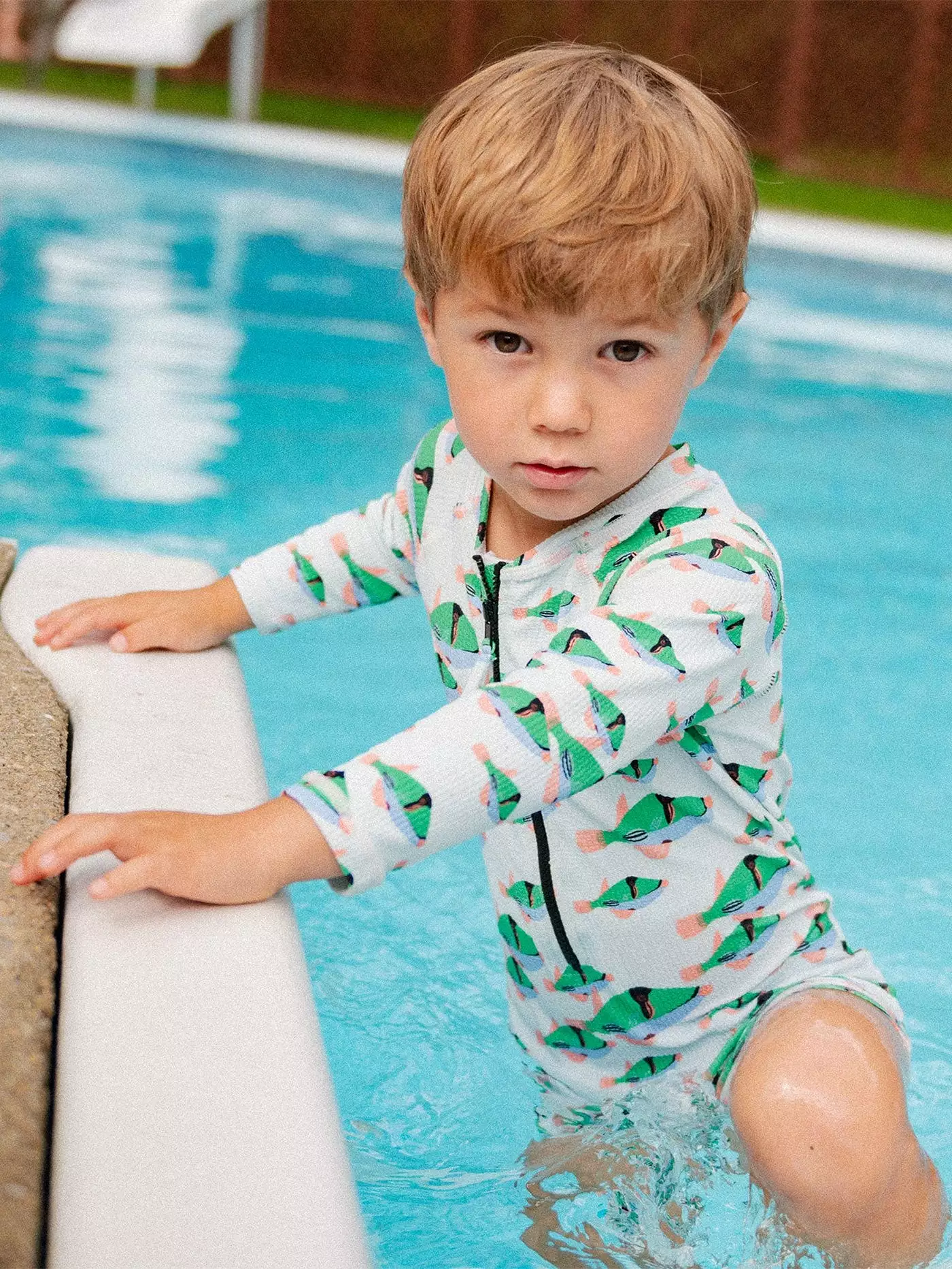 Underwater One Piece Long Sleeve Rashguard (Infants)